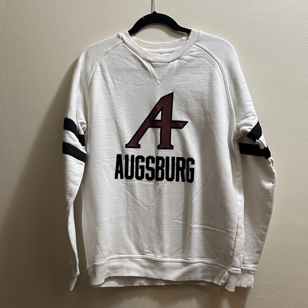 Champion White Augsburg Athletic Sweatshirt
